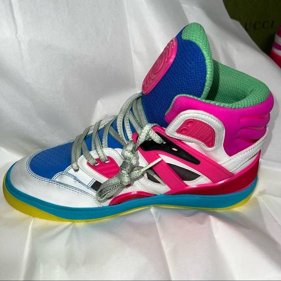 Gucci “”Host pick💖💖Basket high top sneakers - Picture 8 of 17